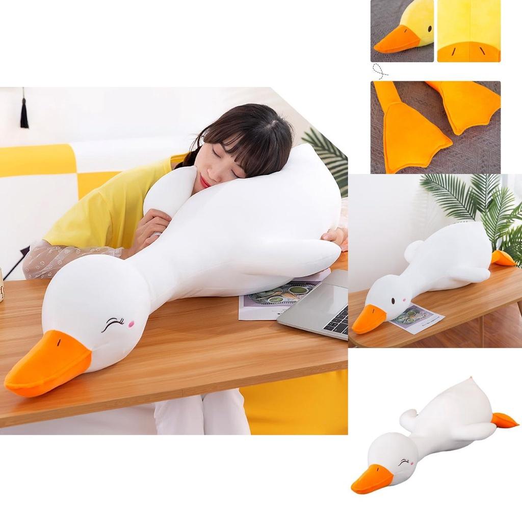 Premium Material Yellow/white Duck Goose Plush Stuffed Toy Softest Feel Guaranteed!