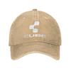 Cube Cycling Mtb Mountain Bike Denim Cap Casual Baseball Caps Adjustable Hat Summer Unisex Baseball Hats