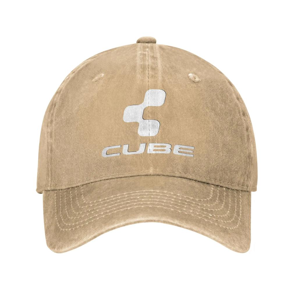 Cube Cycling Mtb Mountain Bike Denim Cap Casual Baseball Caps Adjustable Hat Summer Unisex Baseball Hats