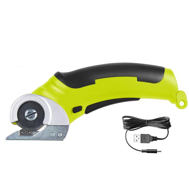 Household Electric Round Knife Cutting Machine Small Electric Carpet Scissors New Handheld Clothing Leather Scissors