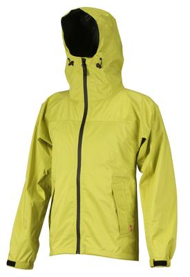 Atmungsaktiver Stretch-Schutz Regen Größe L [Dokument] Wasserdicht, Jacke, Limettengrün,