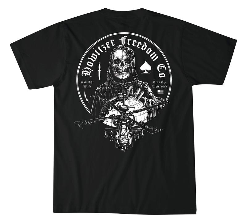 Howitzer Clothing Unisex T-Shirt Reap Military Grunt S