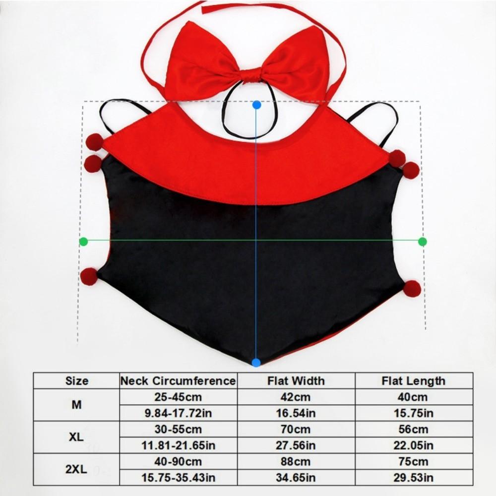 Adjustable Cat Cosplay Cloak Comfortable Dogs Knight Cape Halloween Pet Costume  All Saints' Day