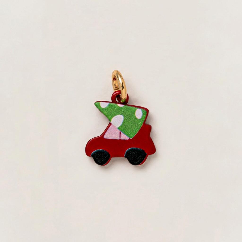 Europe's Hot-Selling Cute Pendant DIY Necklace: Little Fox, Rocking Horse, Mushroom, Swan, Rabbit, Rooster