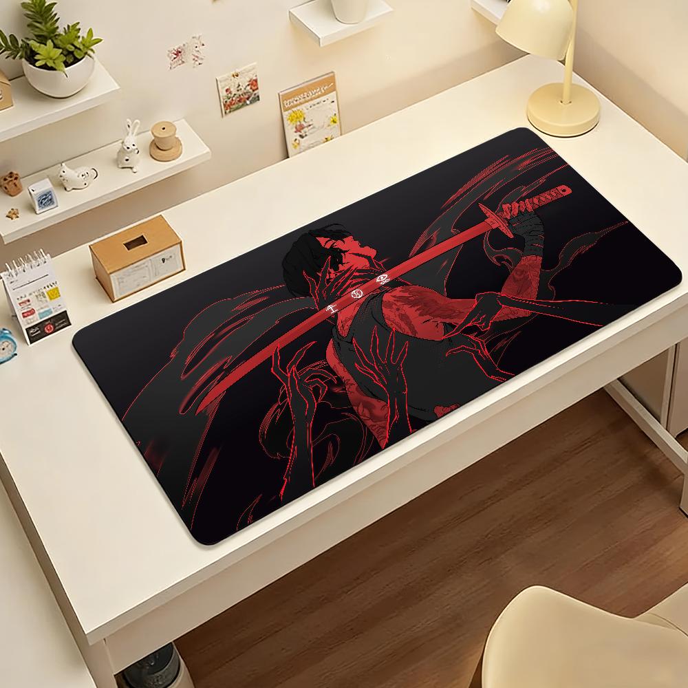 BBad OOmensS Mouse Pad Nonslip Locking Edge DeskMat PC Laptop Accessories Rubber Office Keyboard Large Game XXL Carpet