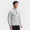 FILA Fitness Simple Fashion Sports Casual Versatile Fleece Warm Knitted Long Sleeve T-Shirt Men Tops A11M541203FMG