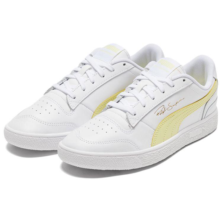 Puma Ralph Sampson Low Top Sneakers Unisex Sneakers White Yellow 370846-18