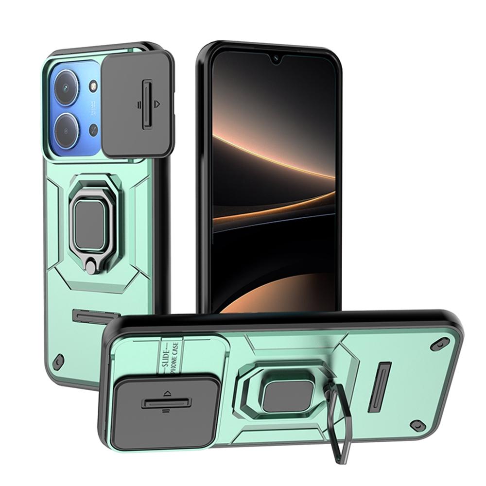

Для Xiaomi Redmi 15C 4G Чехол Противоударный Броня Магнитный Держатель Кольцо Чехол Для Redmy 15C 15 C Redmi15C 4G Защитная Крышка для Объектива For Redmi 15C 4G зелёный