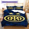 FCIM logo  Pattern Bedding Quilt Set Quilt Cover Pillowcase Home Decoration Birthday Gift (1 * duvet cover + 2 * pillowcase, without core)