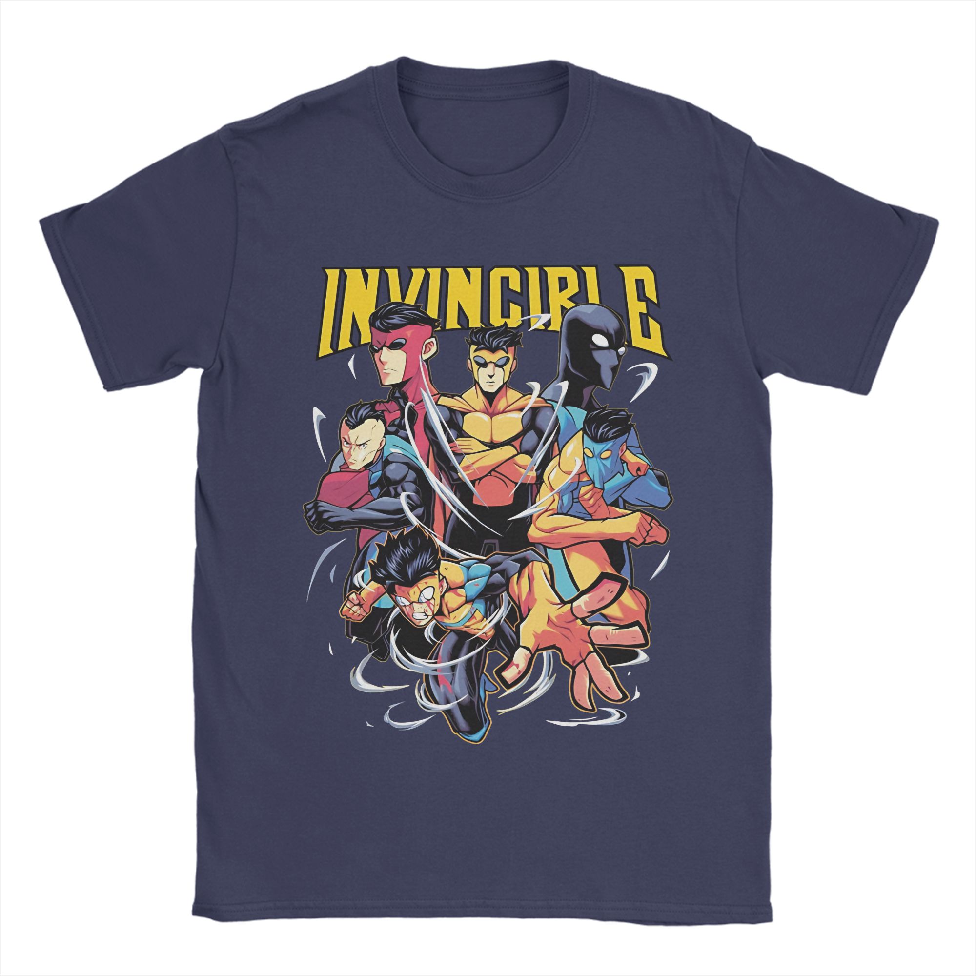 

Atom Eve Invincible Character T Shirt Summer Pure Cotton T Shirts For Unisex Design Tshirt Short Sleeve Classic Clothes 4XL
