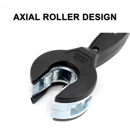 Water Pipe Cutter High-Strength Zinc Alloy Ratchet Tube Cutter Ergonomic Anti-Slip Handle Portable Pipe Cutter Tool