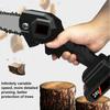 24V 1680W Mini Portable One-Hand Saw Wood Cutters Bracket Brushless Motor with 1 Batterys Electric Saw Chainsaw