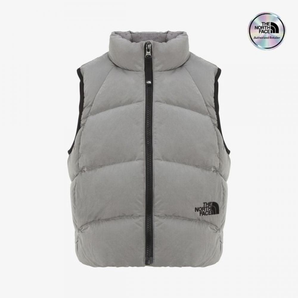 The North Face Kids Lofoten On Vest Silver Gray Nv3nr52s SILVER GRAY/110
