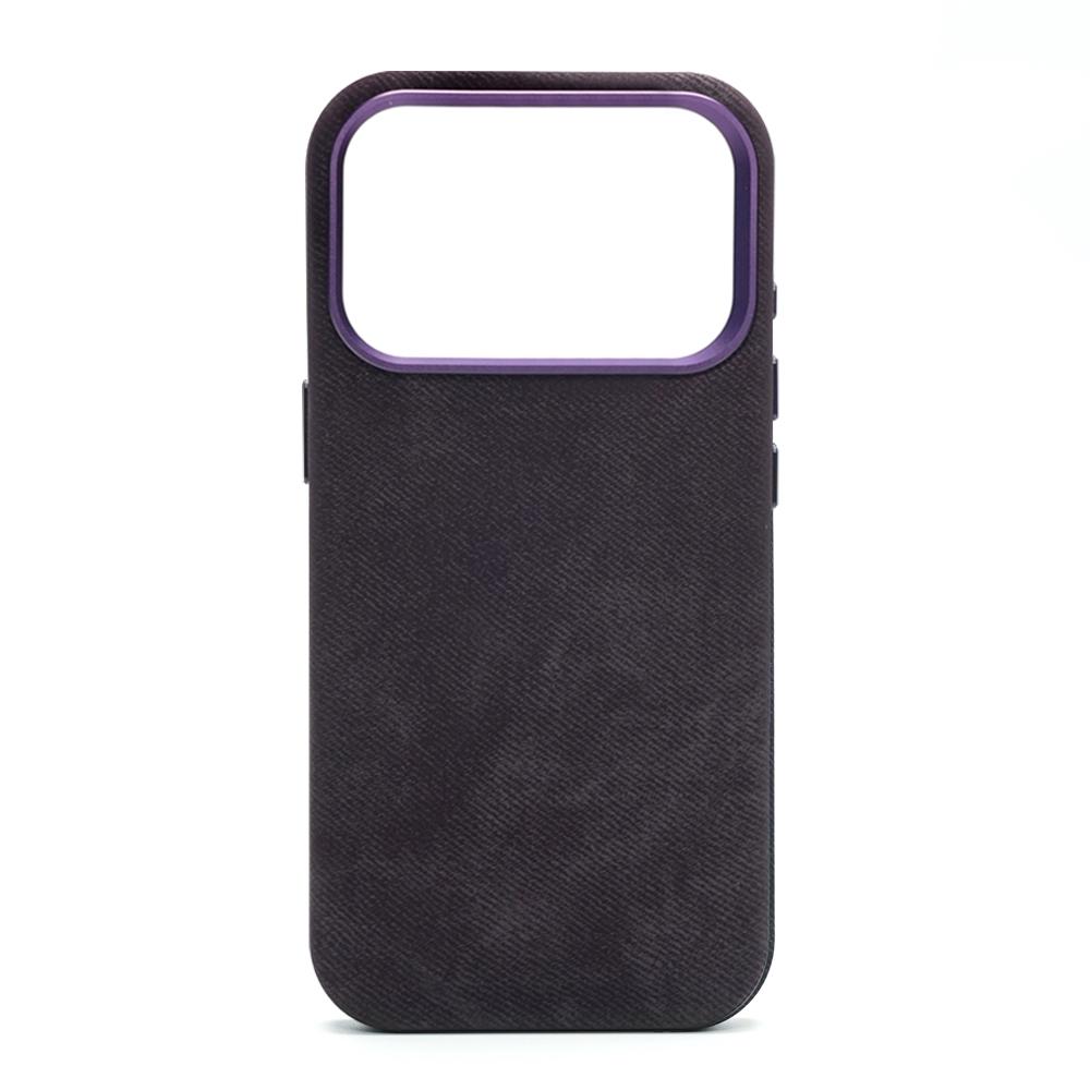 Luxury Fiber Leather Shockproof Case For iPhone 17 Pro Max 16 15 14 Plus 13 12 For MagSafe Magnetic Wireless Charging Back Cover