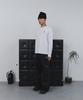 Tansanmageunesyum Cotton Wide Cross Cargo Pants (Black)