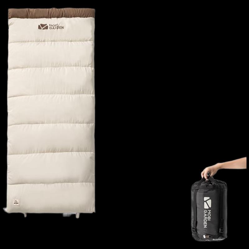 MOBIGARDEN Outdoor Single Person Warm Cotton Sleeping Bag 190x84cm