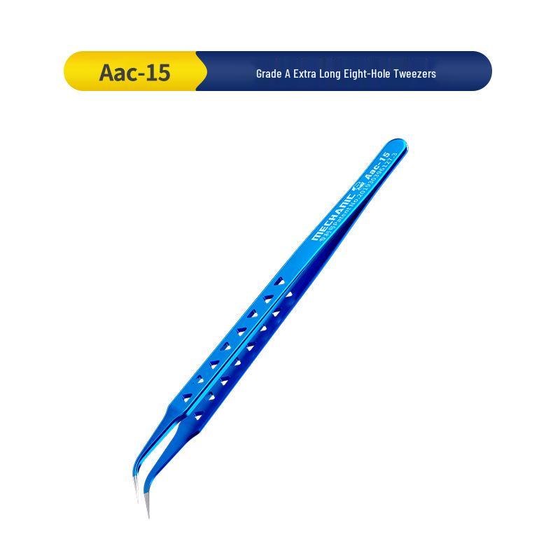 Repairman Stainless Steel Heat Dissipation Tweezers - Extended Pointed Elbow for Mobile Phone Repair