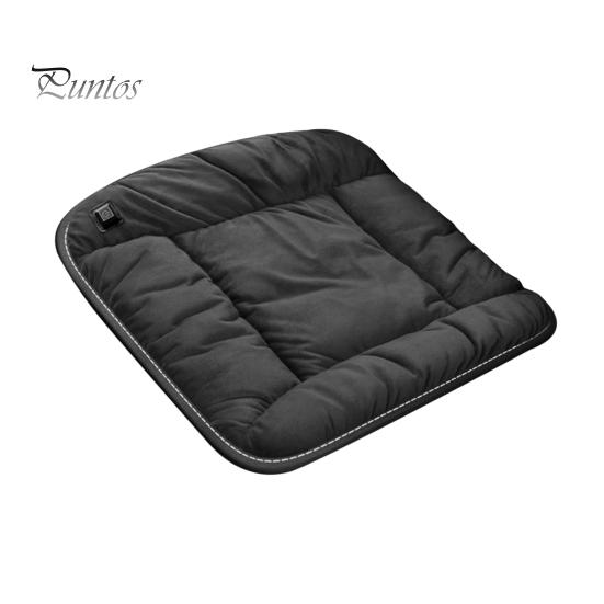 

Подушка для сиденья автомобиля с подогревом, износостойкая, с быстрым нагревом, питанием от USB, регулируемой температурой и автоматическим выключением, электрическая грелка чёрный