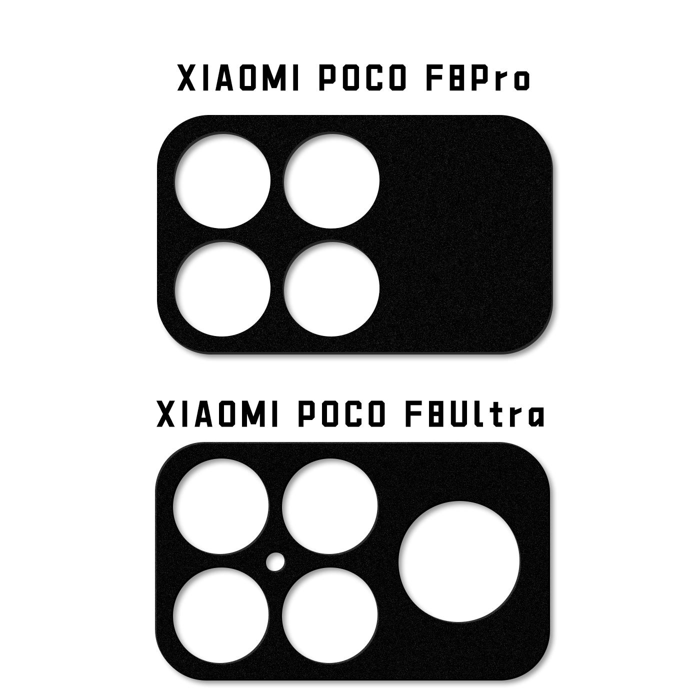 

9D 9H Алюминиевый Металлический Защитный Чехол для Камеры для Xiaomi Poco F8 F7 Ultra Pro Взрывозащищенный Устойчивый к Царапинам Полное Покрытие Защитная Пленка для Объектива Кольцо-Крышка For Poco F7&Other чёрный