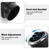 80mm Car Vent Dashboard A/C Air Conditioning Vent Deflector Universal Knob Type Rotation Air Outlet Vent for Camper Caravan