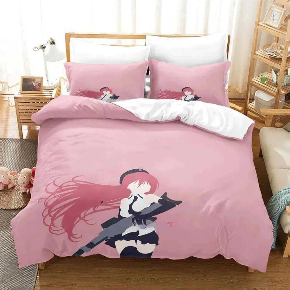 3D Print Anim Lilith Asami Trinity Seven Bedding Set Single Twin Full Queen King Size Bed Set Adult Kid Bedroom Duvet Cover Sets
