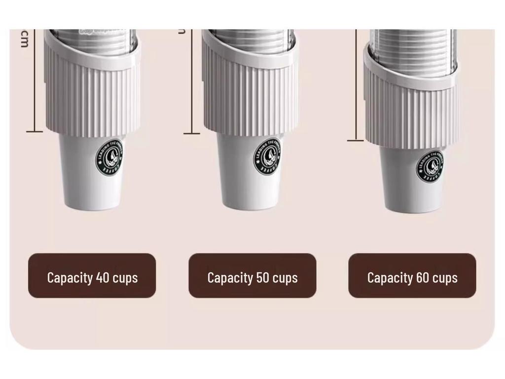 Wall-Mounted Disposable Cup Dispenser – Save 5 Yuan On New Arrivals!