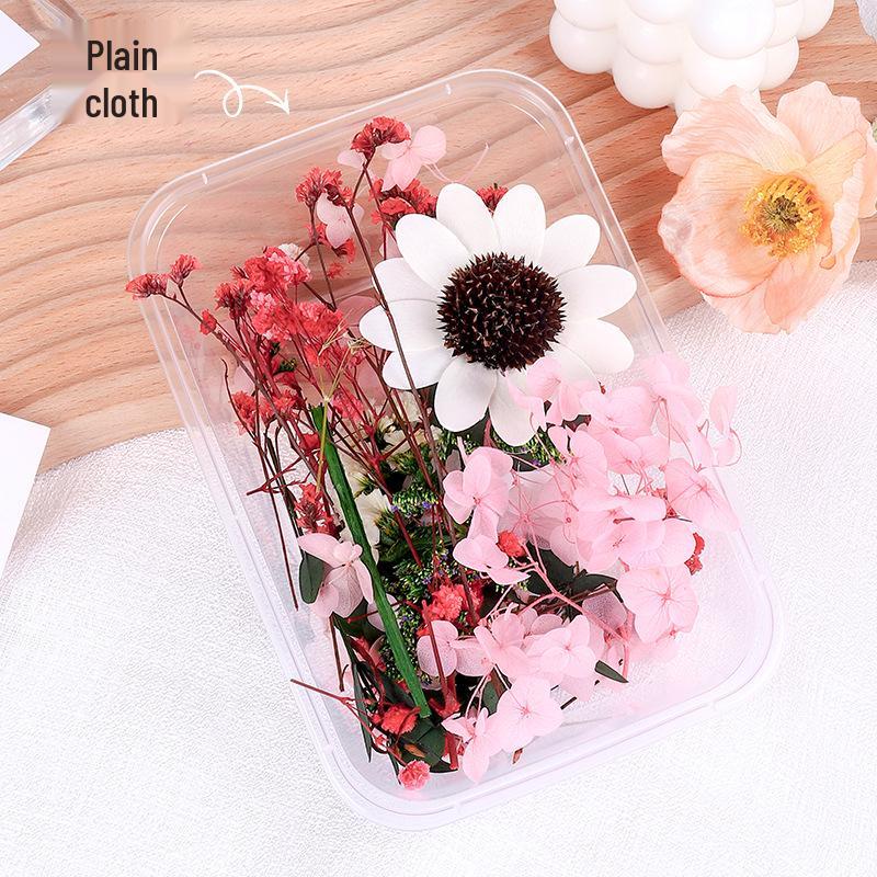 Eternal Dried Flower Photo Frame Decoration – Handmade Air-Dried Bouquet Ornament for March 8th