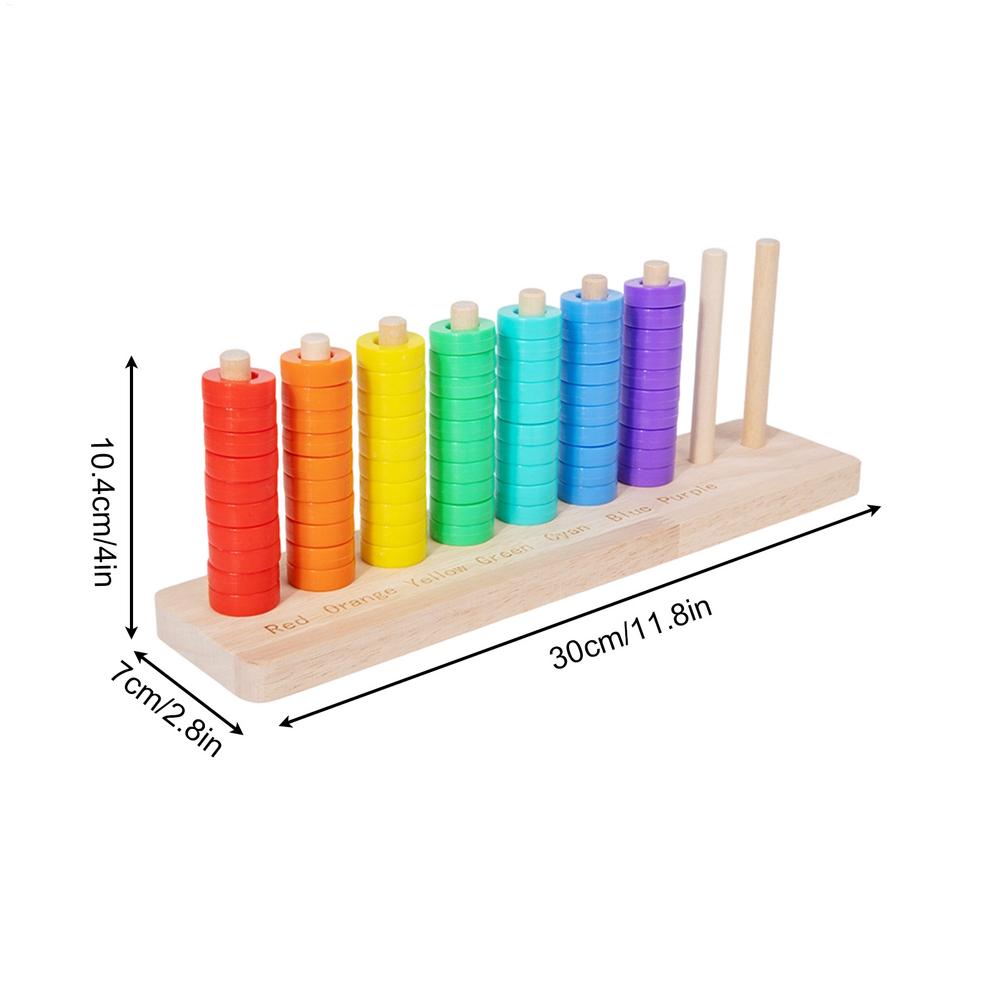 

Wooden Logical Thinking Toy Kids Matching Game Early Learning Educational Montessori Toy Stacking Sorting Toy For Classroom