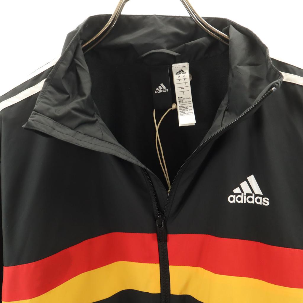 Adidas Unused Windbreaker M Black Tagged Tricot Lining Men's Used