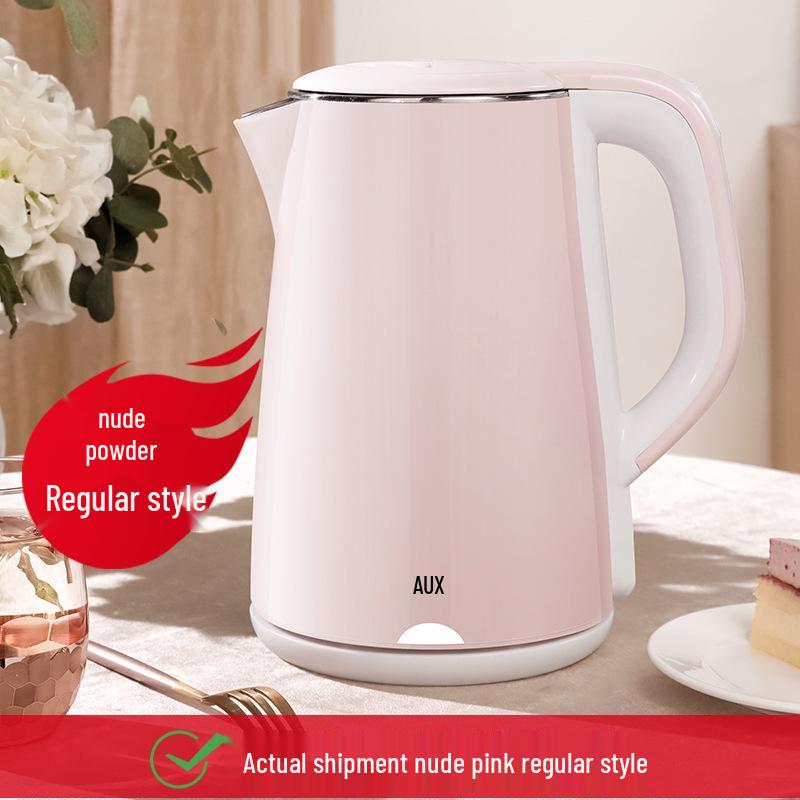 Auxes Insulated Electric Kettle: Large Capacity, Constant Temperature, Fast Heating, Compact for Home and Dorm Use