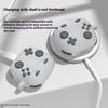 For AirPods 4 Case Game Console Shape Earphones Silicone Shell with Carabiner