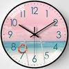 10" Pet Family Wall Clock - Stylish Silent Quartz Design