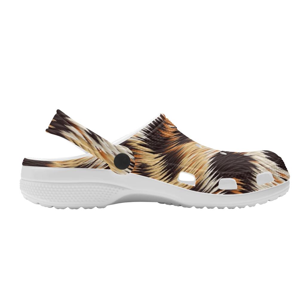 Novelty Printed EVA Clogs Sandals Women Men Quick Dry Lightweight Slip On Casual Shoes Lightweight Summer Footwear Daily Wear