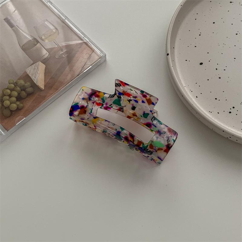 Koreansk Retro Skilpaddeskjell Hårklype for Kvinner - Sommer Hårnål Hodeplagg
