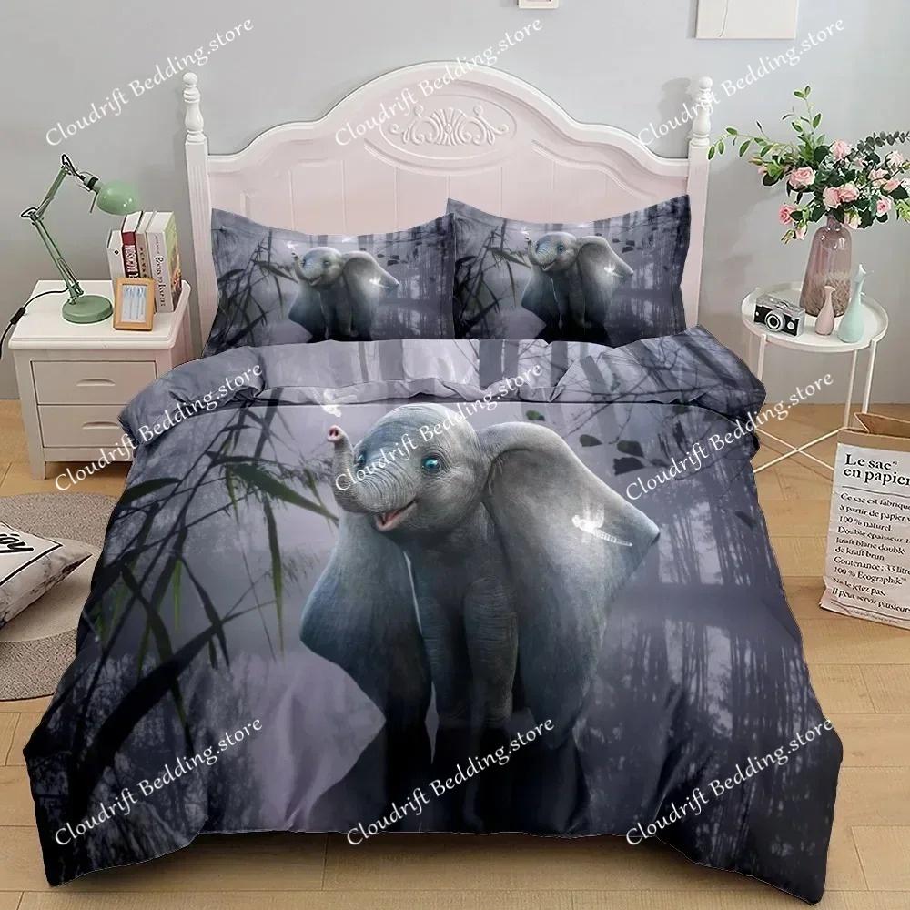 3D Print Reindeer Wild Bedding Set King Queen Twin Single Size Duvet Cover Pillow Cases Bed Linen Bedding Set