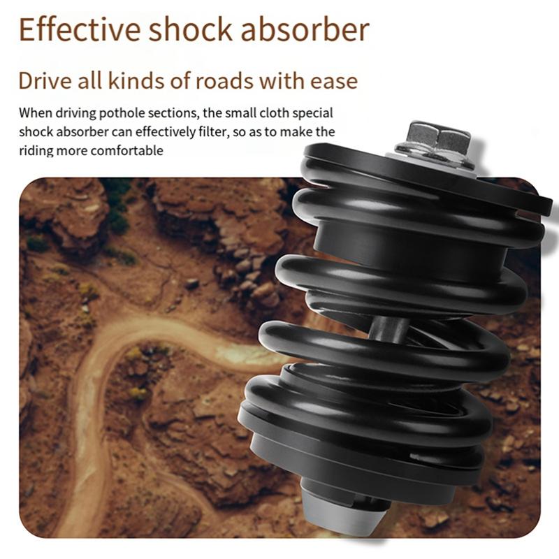AA67-Rear Shock Absorber For Brompton Folding Bike Suspension Accessories Spring Suspension
