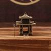 New Brass Micro Landscape Chinese Rockery Ancient Pavilion Ancient Architecture Miniature Model Bonsai Fish Tank Decoration