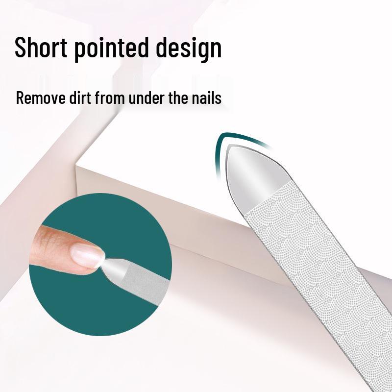 Nail File Grinder and Pedicure Tool Set - Finger and Toe Nail Sanding Strips and Polishers