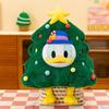 Christmas Duck Donald Tree Design Plush Doll Toy Pillow Cushion For Sofa Decor