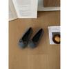 French Bow Mary Jane Shoes Women's 2025 Autumn New Soft-soled Shallow Mouth Ballet Shoes