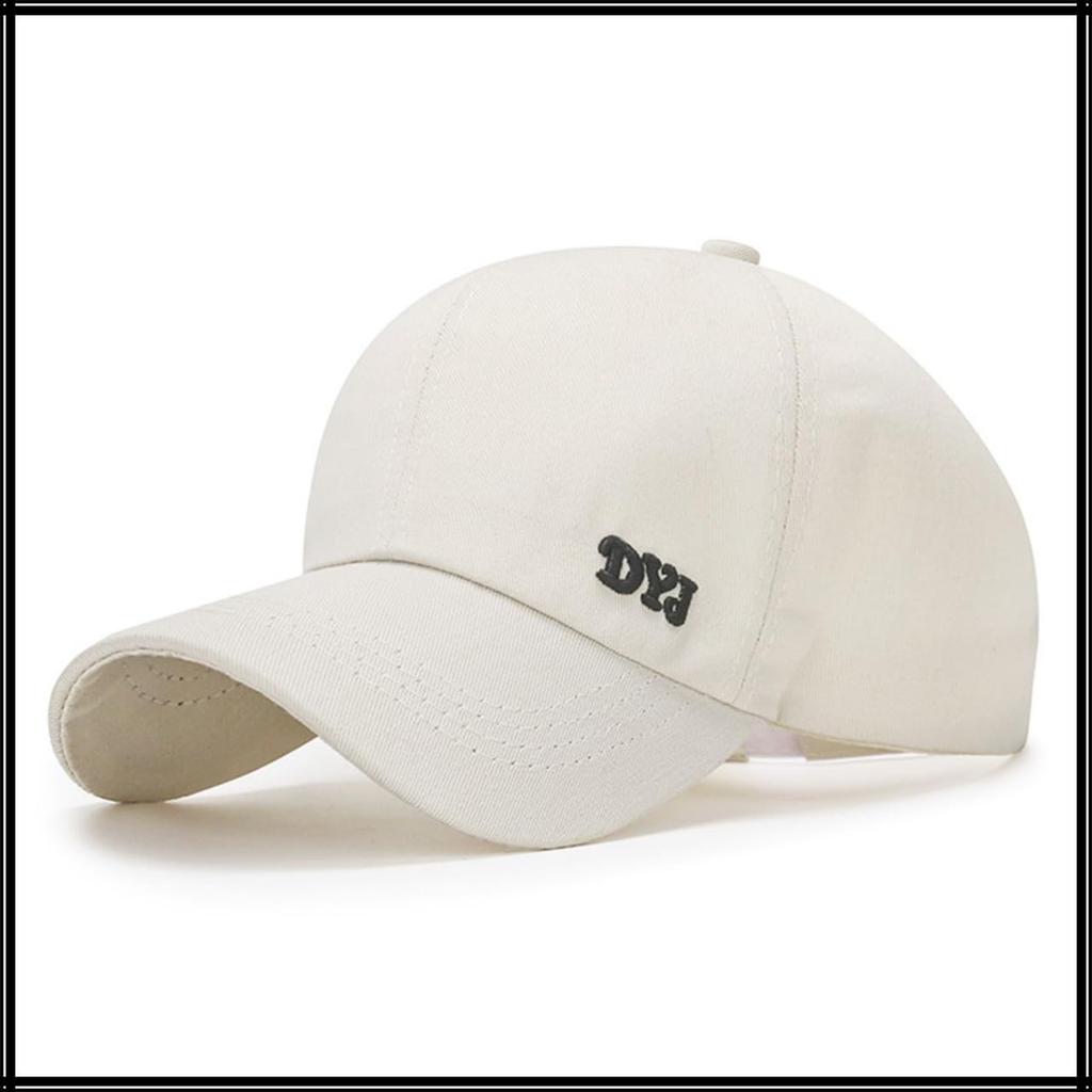 Plain English Letter Cap Hat for Outdoor Mountain CA811 [White Fang] Activities, Climbing, Walking, Fishing, Golf, Women, Men, (Beige)