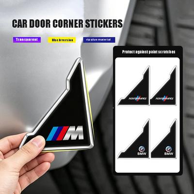 4/2Pcs Car Door Corner Protectors Stickers Anti-collision Silicone Paster Auto Tissue Box For BMW M3 M4 M5 G42 G30 G20 E39 E36 E GFTR32