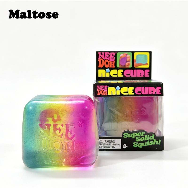 Needoh Cub Picurător Jucărie Senzorială Fidget Maltoză TPR Mello Mallo Mingiuță de Zăpadă Plastilină Schimbă Culoarea Alinarea Anxietății Concentrare Calmare Cadou