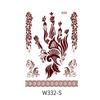 Beauty Sticker Vermilion Lace Tattoo Sticker Waterproof Tattoo Sticker
