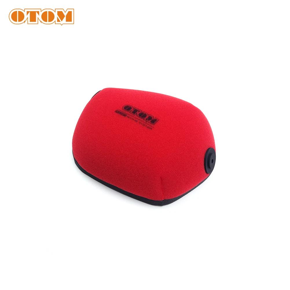 OTOM Motorcycle 2024 Air Filter Cleaner For KTM HUSQVARNA GASGAS SXF XCF XCW EXCF FE TE TC EC MC Sponge Element Dual Foam Layer