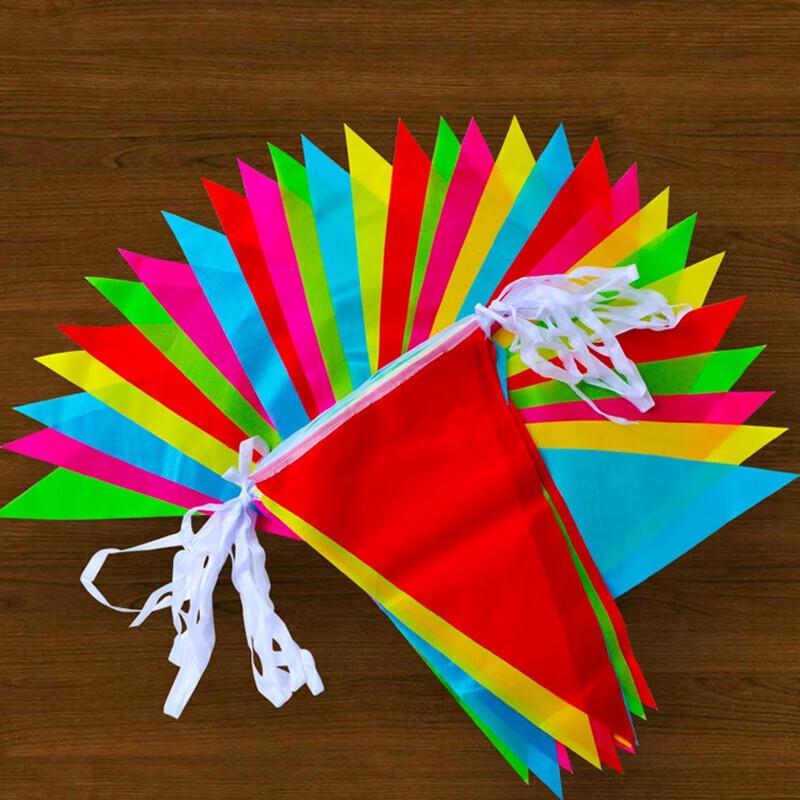Festive Triangular Bunting Flags