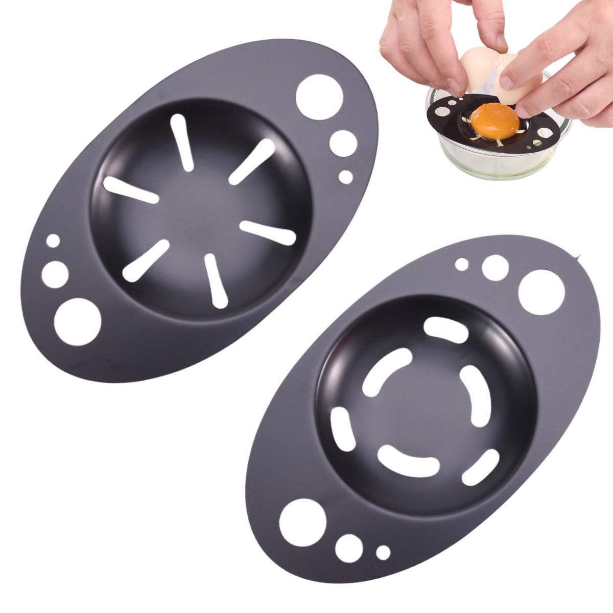 

2 Pcs Stainless Steel Egg White Separator Eggs Yolk Filter Herb Stripper Tool Kitchens Accessories Cozinha Gadgets Home China Mainland
