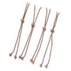 3/4pcs Stainless Steel Adjustable Slider Chain for Jewelry Making DIY Loops Connector Pendants Bracelets Chain Material Findings