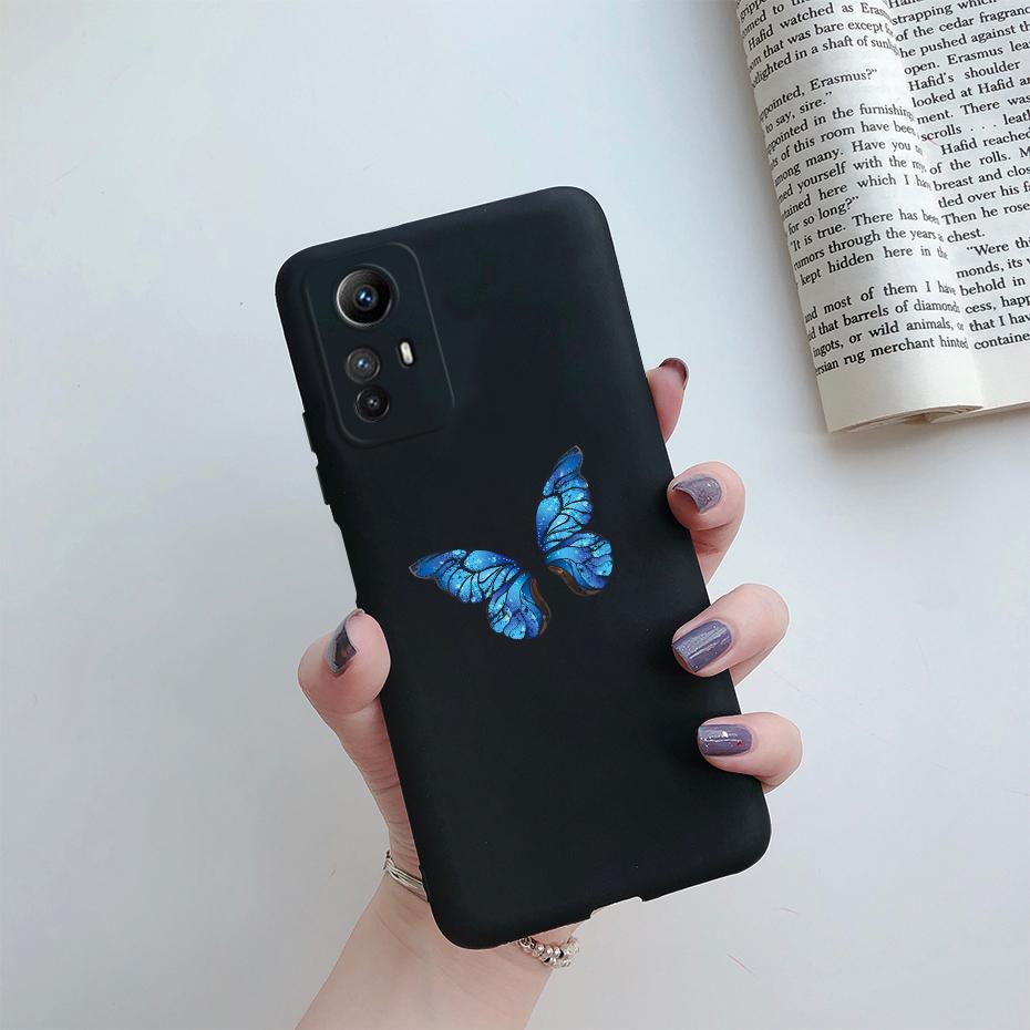 For Xiaomi Redmi Note 12S Case 4G Cat Cartoon Cute Silicone Back Cover for Redmi Note12s 2023 Fundas Note 12s 12 S 4G Soft Cases