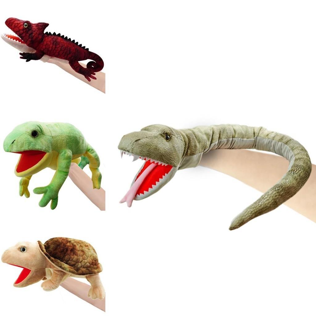 Urocza Pisklę Lalki Ręczne Pluszowa Zabawka Dla Dzieci Do Bajek Gad Stuffed Animal Do Przedszkola I Rodzicielstwa Lalka Wąż Python Żółw)